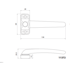 MULETA DUPLA BAIXA 11372 Q8 SOFI LACADO